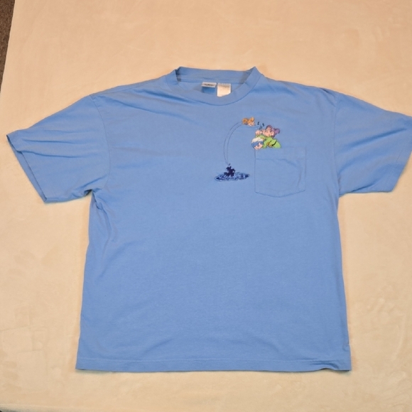 Disney Store Light Blue Cotton Shirt - Picture 1 of 7